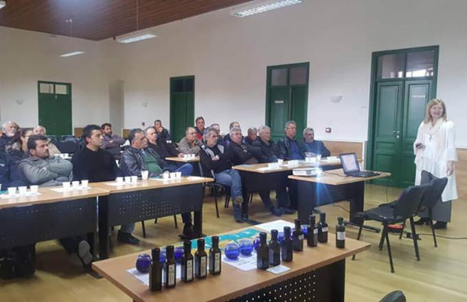 Proactive Σεμινάριο οργανοληπτικής αξιολόγησης και κρίσιμων σημείων ελαιολάδου.