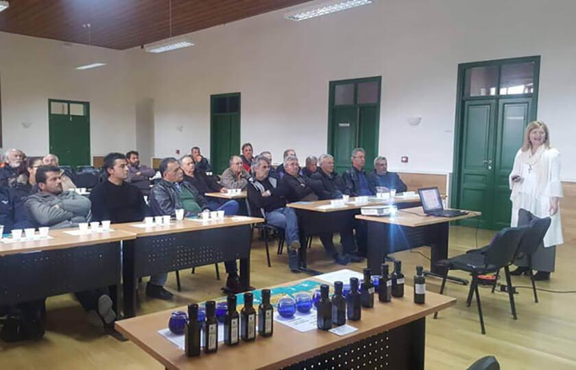 Proactive Σεμινάριο οργανοληπτικής αξιολόγησης και κρίσιμων σημείων ελαιολάδου.
